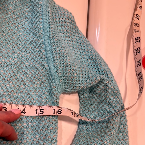 ivivva by Lululemon Dream Embrace Wrap Blue Silver Hooded Sweater - Picture 8 of 12